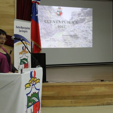 Ceremonia de Cuenta Pública Gestión Anual 2021 Ilustre Municipalidad de San Gregorio
